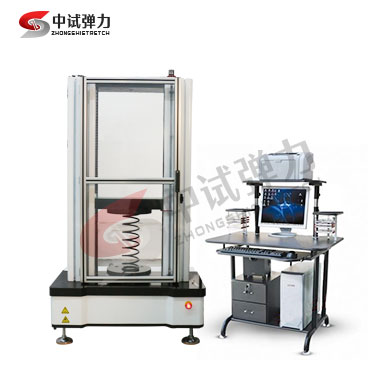 温州某汽车零部件公司购买我司单臂弹簧拉压试验机发货（微机控制）